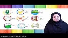 آموزش آنلاین فارسی اول دبستان  دانلود فیلم آموزشی در Lohegostaresh.com