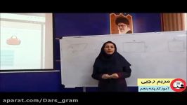 ریاضی پنجم مساحت لوزی