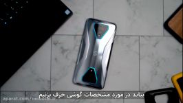 جعبه گشایی بررسی اولیه Xiaomi BlackShark 3 Pro ترجمه فارسی  موبوتل