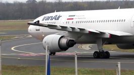 تیک آف EP IBA Airbus A300 600 ایران ایر Liszt F. Air