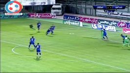 خلاصه بازی پرگل تماشایی ذوب آهن استقلال  هفته پنجم لیگ برتر