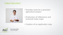 8. Pix4Dmapper   Pix4Dmapper Index Calculator