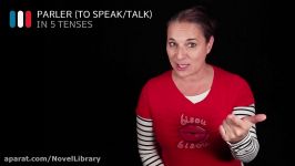 Parler to talk in 5 Main French Tenses