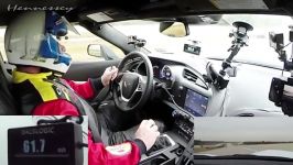 شورولت کوروت Hennessey C7 Corvette Runs 200 MPH on Texa