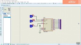 کار IC شیفت رجیستر 74595