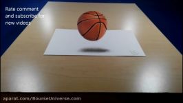 آموزش نقاشی توپ بسکتبال  نقاشی توپ  توپ بسکتبال