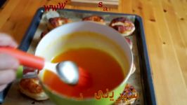 شیرینی زبان ازآشپزخانه خوراک ایرانی  روش آسان پخت شیرینی زبان شهدابه شیرینی