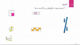 ریاضی پنجم فصل سوم نسبت تناسب درصد قسمت بیست سوم