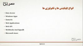 فصل 3  قسمت 18  انواع اپلیکیشن ها تکنولوژی ها  Data Access