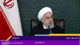 دکتر روحانی؛ قدردانی نظام سلامت برای تامین نیازمندی های بیماران کرونا