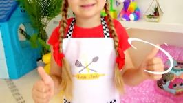 دیانا روما  دیاناشو  این داستان Diana Pretend Play Cooking with Kitchen To