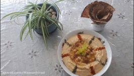 آموزش پخت حمص خانگی غذای گیاهی Hummus