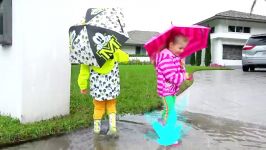 دیانا روما  دیاناشو  این داستان Diana and her Brother Playing In The Rain