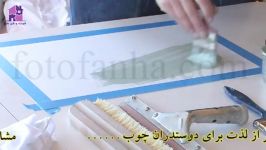 آموزش نقاشی شیشه دکوراتیو