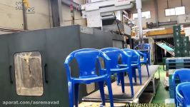 ساخت صندلی پلاستیکی به روش تزریق پلاستیک
