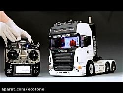 مدل 114 اسکانیا در اشل واقعی TAMIYA SCANIA Futaba T10J