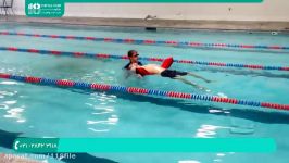 آموزش شنا  شنا حرفه ای  آموزش نجات غریق  غریق نجاتاستفاده تخته بادی نجات