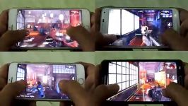 Iphone 6 Vs Note 4 vs 6 plus Vs GS5  Modern Combat5