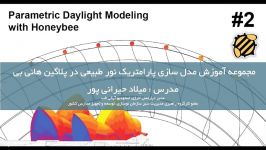 پیش نمایش مجموعه آموزش مدل سازی پارامتریک نور طبیعی