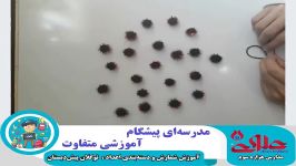 آموزش شمارش دسته‌بندی اعداد به جهت آموزش نوگلان پیش دبستان علوی اصفهان