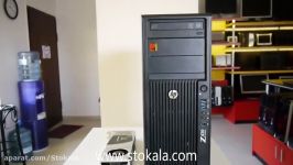 کیس HP Workstation Z420 A پردازنده Xeon گرافیک Nvidia