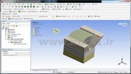 آموزش تعریف شرایط مرزی مکانیکی در مدلسازی سد نرم افزار ANSYS