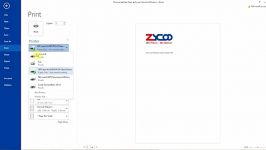 ارسال فکس مرکز تلفن زایکو  Zycoo Coovox