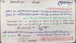 مبحث خط معادله خط 3 فصل شش ریاضی پایه نهم  مهندس حیدرپور