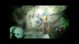 نجات معجزه آسا کوهنورد نوجوان سقوط در آبشار ۱۳۰ متری