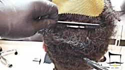 خلاصه بهترین آموزش کراتین مو در آرایشگاه مردانه سان