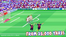 لیورپول ۰  بارسلونا ۳ چمپیونز لیگ کارتونی