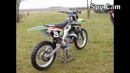 Spy cam 2012 Kawasaki KX 250 2 stroke