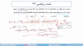 جلسه 143 فیزیک دهم  کار انرژی درونی 5 تست ریاضی 94  مدرس محمد پوررضا