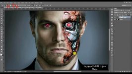 آموزش ترمیناتوری کردن صورت فتوشاپ