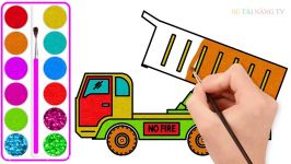 آموزش نقاشی کامیون حمل بار  نقاشی کامیون  نقاشی ساده