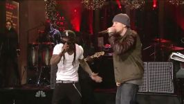 Eminem ft lil Wayne  no love live sur snl