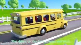 انیمیشن آموزش زبان کودکان کوکوملون Wheels on the Bus   CoComelon Nursery Rhymes