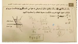 نمونه سوالات قانون اسنل دبیرستان دخترانه استاد مطهری