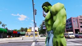 مبارزه ابر قهرمانان  HULK VS BLUE HULK  EPIC BATTLE