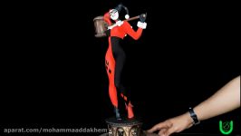 انباکسینگ مجسمه هارلی کویین اکشن فیگور harley quinn baltimore unboxing