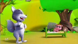 انیمیشن مزرعه حیوانات  آموزش زبان انگلیسی کودکانه  Wolf and Three Little Pigs