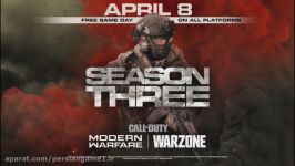 تریلر فصل سوم بازی Call of Duty Modern Warfare