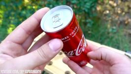 آزمایش عجیب غریب  گلوله فلزی در برابر کوکاکولا  METAL BALL vs COCA COLA