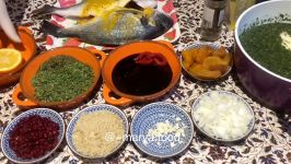 سبزی پلو ماهی شکم پر  Sabzi Polo Mahi