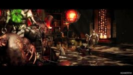 گیم پلی نبرد Quan Chi Shinnok در بازی مورتال کامبت ایکس