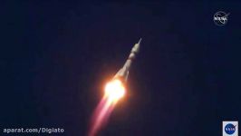 حمل سه فضانورد به ایستگاه فضایی بین المللی فضاپیمای سایوز
