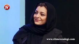 گفتگو سعید آقاخانی ساره بیات در حاشیه جشنواره فجر