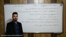 بخش اول تدریس عربی دهم هنرستان توسط جناب استاد زعیم زاده  هنرستان علم تکنیک