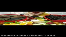 چالش غذا خوری لواشک+میوه سوگند فود sogand food