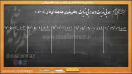 آموزش ریاضی دوازدهم تجربیخط به خط کتاب درسی  فصل سوم